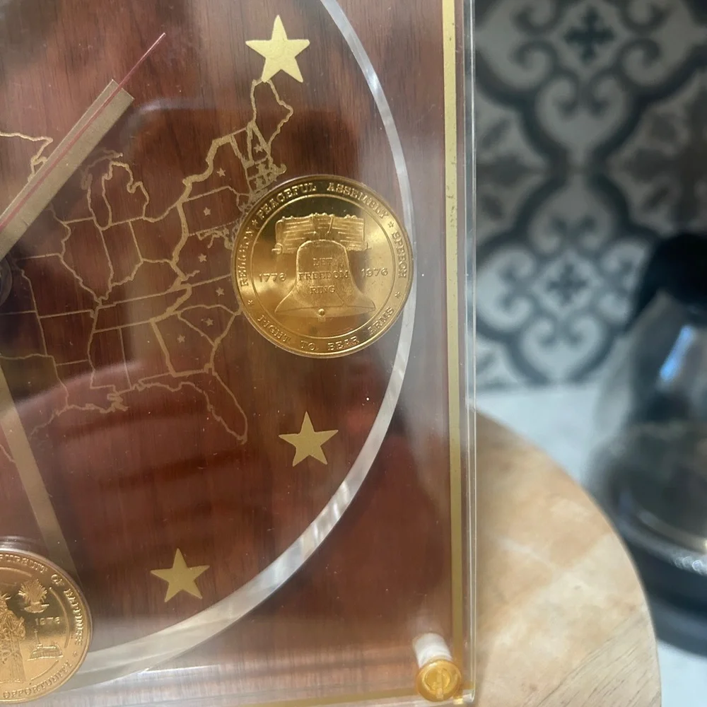 RARE-Limited Edition 1976 Marion Kay Clock, Model 76 M.K.Summers “Bicentennial”